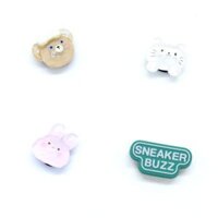 Bộ charm sticker Sneakerbuzz trang trí gắn dép Cute Set