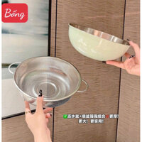 BỘ CHẬU RỔ INOX sweet&Côc chất liệu k gỉ bền đẹp