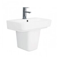 Bộ Chậu Rửa Lavabo Và Chân Ngắn Treo Tường Viglacera CD50