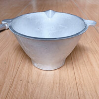 Bộ Chày Cối Gang Đúc , Chày Cối Dã Cua Gang Đặc Nguyên Chiếc Dày 0.6cm Gọn Nhẹ