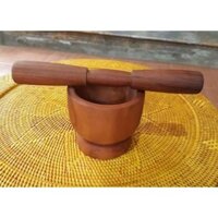 Bộ chày cối Gỗ nghiên