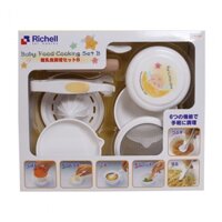 Bộ chế biến ăn dặm kiểu Nhật Richell RC53371