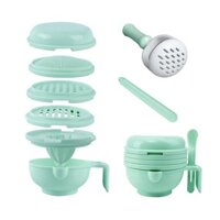 Bộ chế biến ăn dặm kiểu Nhật cho bé 9 dụng cụ