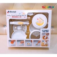 Bộ chế biến đồ ăn dặm cho bé kiểu Nhật Richell