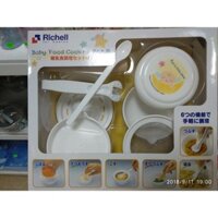 Bộ chế biến đồ ăn dặm Richell - Nhật Bản