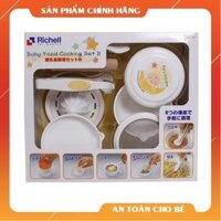 Bộ chế Biến Thức Ăn Dặm Kiểu Nhật Richell - RC53371 [Chính hãng]