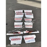 Bộ CHE DÉP, che bậc lên xuống cabin INOX cánh cho xe tải.