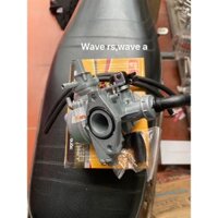 Bộ chế hòa khí bình xăng con wave 100, wave rs, wave alpha