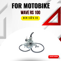 Bộ chế hòa khí Wave Rs100 Wave A 100 Wave s100 Bình xăng con Wave RS