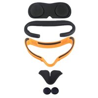 Bộ che mặt VR 5 trong 1 cho Oculus Quest 2 với giá đỡ giao diện mặt chống rò rỉ, Tấm che mặt thay thế PU
