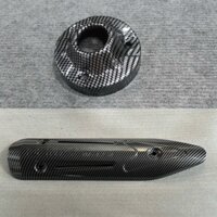 Bộ Che Pô + Đích Pô Xe Exciter 135 Đời 2011 Carbon