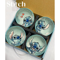 bộ chén ăn cơm Stitch( bộ 4)