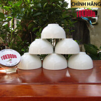 Bộ Chén Cơm  Came Trắng Gốm Sứ Bát Tràng Thương Hiệu TOKDODO - 6 bát cơm