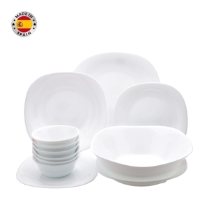 Bộ Chén Đĩa Thủy Tinh Parma Bormioli Rocco -12 Món