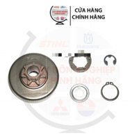 Bộ chén nhông đồng tiền máy cưa STIHL MS 381 zin - Phụ tùng STIHL chính hãng