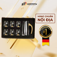 Bộ chén pha lê mắt trâu vàng 24K GermanySnT 520090