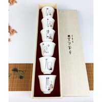 Bộ chén sứ chú tiểu BOCS06