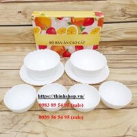 bộ chén tô dĩa sứ - bộ chén tô dĩa