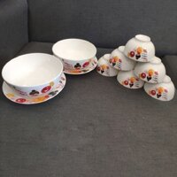 bộ chén tô dĩa sứ - bộ chén tô đĩa sứ