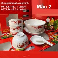 bộ chén tô dĩa sứ - chén tô dĩa sứ