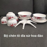 bộ chén tô dĩa sứ - chén tô dĩa sứ
