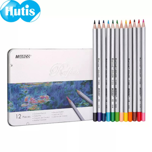 Bộ chì tô 12 màu cao cấp Marco Raffine 7100 12TN
