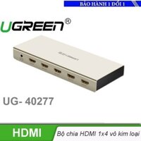 Bộ Chia 1 Cổng HDMI Ugreen Ra 4 Cổng HDMI 40277 - Độ Phân Giải 4K, Hỗ Trợ Âm Thanh DTS-HD & Dolby-trueHD