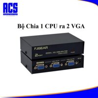 Bộ Chia 1CPU ra 2VGA (200MHz)- Hub 1 VGA DÙNG 2 PC - 2 máy tính dùng chung 1 màn hình