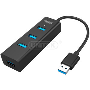 Bộ chia 4 cổng HUB USB 3.0 Unitek Y-3089 60cm