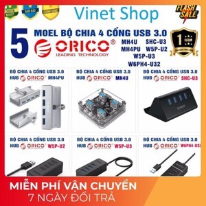 Bộ chia 4 cổng Orico W6PH4-BK