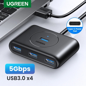 Bộ chia 4 cổng USB 3.0 dài 100cm Ugreen 20283