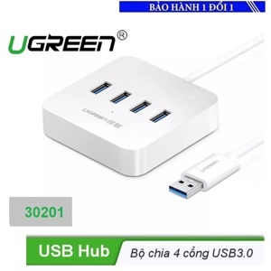Bộ chia 4 cổng USB 3.0 Ugreen 30201