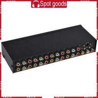 Bộ chia AV RCA tổng hợp 8 chiều GODD 1X8 Video 1 trong 8 ra Bộ chia phân phối HDTV