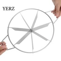 Bộ chia bánh kếp YERZ, Bộ chia bánh Pizza bằng nhau chống rỉ, Thép không gỉ gia dụng có tay cầm Bánh thái dưa hấu bền