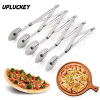 Bộ chia bột UPLUCKEY, Máy cắt bên lưỡi lăn bằng thép không gỉ, Dụng cụ gọt vỏ bánh ngọt có thể điều chỉnh 3 / 5 / 7 bánh Máy cắt bánh nướng Dụng cụ nhà bếp