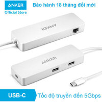 Bộ Chia Cổng Anker USB-C Hub, Ethernet và Power Delivery - A8302