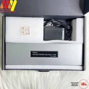 Bộ chia cổng HDMI 1 ra 8 chuẩn 4K*2K DTECH DT-7148