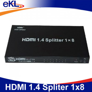 Bộ chia cổng HDMI 1 ra 8 full HD 1080p - EKL-HS108
