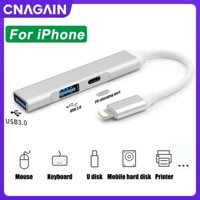 Bộ Chia Cổng Sạc USB 3.0 Hub OTG Cho Điện Thoại