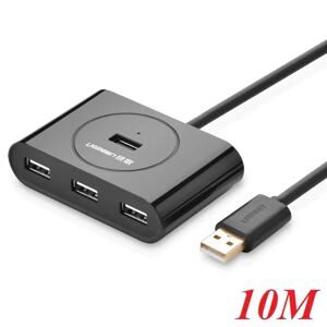 Bộ chia cổng USB 2.0 ra 4 cổng Ugreen 20217 10m
