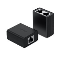 Bô chia điện POE qua công mang RJ45 1 ra 2 Mau Đen Ugreen 210OL50923CM Hàng chính hãng