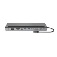Bộ chia/ Dock chuyển đổi USB-C 3.1 11 trong 1, Pass-thru 100W Belkin INC004btSGY Bexal