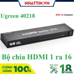 Bộ chia HDMI 1 ra 16 cổng phân giải FullHD 1080p Ugreen 40218