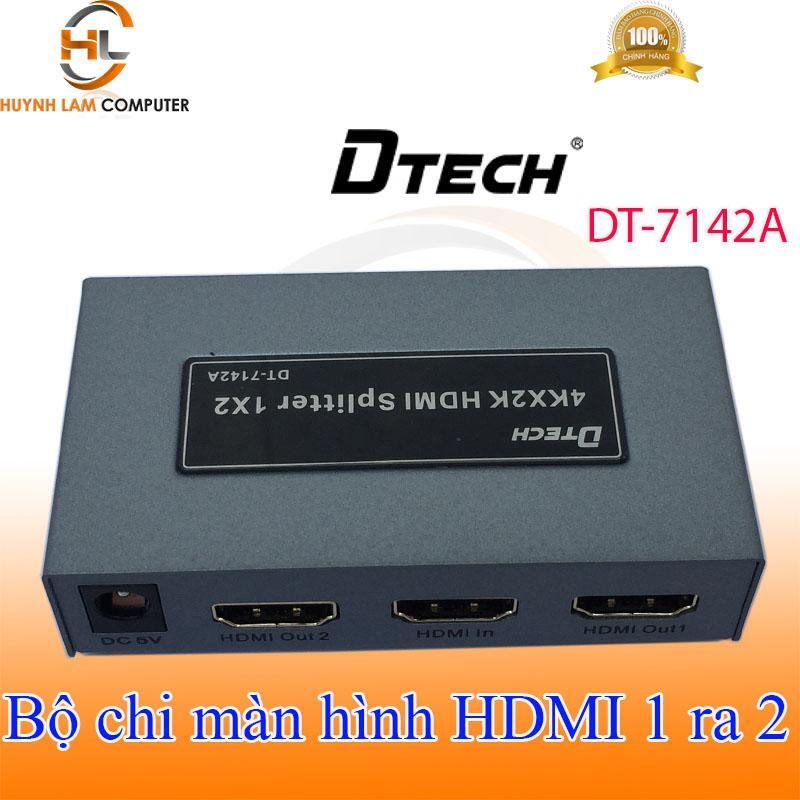 Bộ chia HDMI 1 ra 2 Dtech DT-7142A