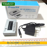 Bộ chia HDMI 1 ra 2 DTECH DT-7142A