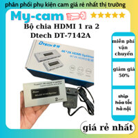 Bộ chia HDMI 1 ra 2 Dtech DT-7142A [Chính hãng]