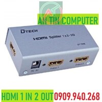 Bộ chia HDMI 1 ra 2 DTECH DT7142
