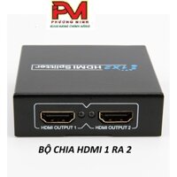 Bộ chia HDMI 1 ra 2 – HDMI Splitter 1x2_Bộ chia HDMI Switch 1 ra 2 Full HD 1080 đen