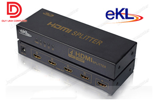 Bộ chia HDMI 1 ra 4 chuẩn 1.4 3D EKL-HS104
