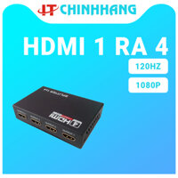 Bộ chia HDMI 1 ra 4 cổng HDMI - HDMI Splitter 1x4 cổng 3D 1080DPI